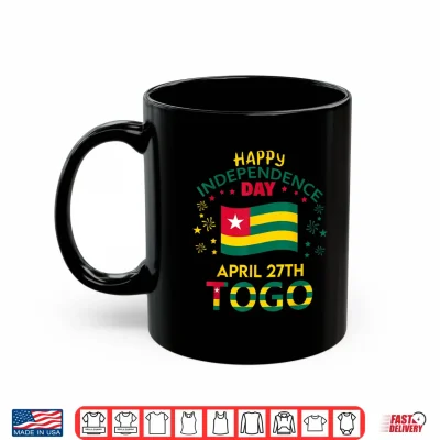 Mug Togo 66th Independence Day Togolese Pride Togo Flag Shirt