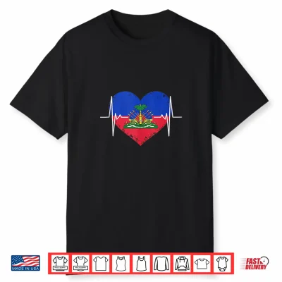 Haitian Heritage Flag Day Month Love Haiti Pride Men Women Shirt