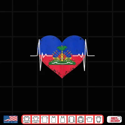 Design Haitian Heritage Flag Day Month Love Haiti Pride Men Women Shirt