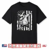 Retro American Flag Bunny Dabbing Easter Day Men Women Kids Shirt