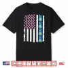 Us American Flag With Bunny For Easter Day Men Women Kids Shirt