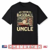 Vintage My Favorite Baseball Player Calls Me Uncle Us Flag Shirt