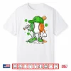 Boys St Patricks Day Irish Flag Kids Baseball Ice Cream Drip Shirt