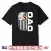 Autism Dad Awareness Usa Flag Fathers Day Shirt