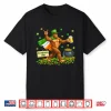 Bigfoot St Patrick’S Day Irish Flag Cape Beer Rock Sasquatch Shirt