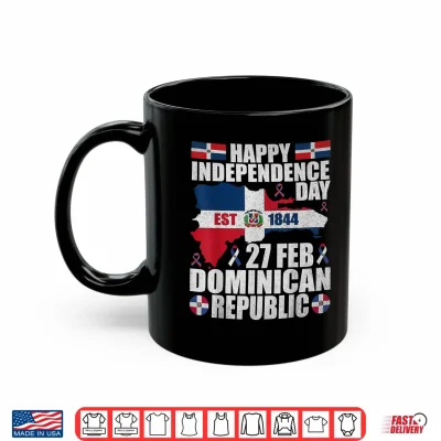 Mug Dominican Republic 182nd Independence Day Dominican Flag Map Shirt