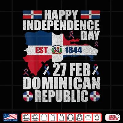 Design Dominican Republic 182nd Independence Day Dominican Flag Map Shirt