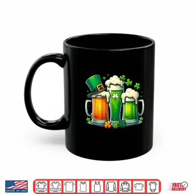 Mug Irish Beer Ireland Flag St Patricks Day Men Women Leprechaun Shirt