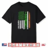 Patriotic Electrician American Flag Shamrock St Patricks Day Shirt