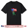 Puerto Rico Flag Boricua St Patricks Day Leprechaun Irish T Shirt