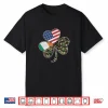 St Patricks Day Irish American Flag Camouflage Shamrock Camo Shirt