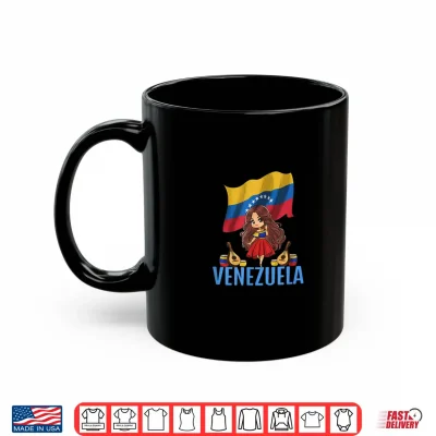 Mug Venezuela Flag Day Girl Venezuelan Woman Venezuelans Music Shirt
