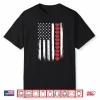 Boy American Flag Heart Valentine’S Day Patriotic Distressed Shirt