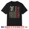 Cheer Dad Camo Us Flag Father’S Day Cheerleader Shirt