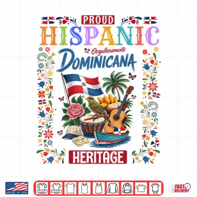 Design Dominican Republic Flag Culture Day Idea for Kids Dominicana Shirt