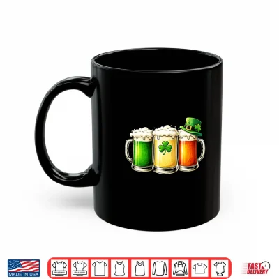 Mug Irish Beer Ireland Flag Saint Patricks Day St Patrick Day Shirt