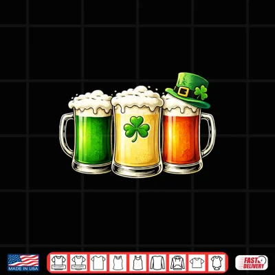 Design Irish Beer Ireland Flag Saint Patricks Day St Patrick Day Shirt