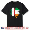 Italian Irish Flag Shamrock St Patricks Day Irish Italy Shirt