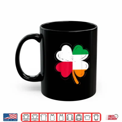Mug Poland Ireland Flag Shamrock St Patricks Day Irish Polish Shirt