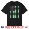 St Patricks Day Shamrock Flag Usa Irish Women Men Boys Shirt
