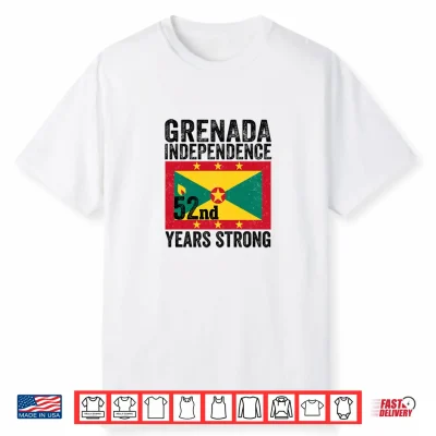 Grenada 52Nd Independence Day Grenada Flag Pride Celebration Shirt