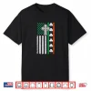 Irish American Celtic Cross St Patrick’S Day Us Ireland Flag Shirt