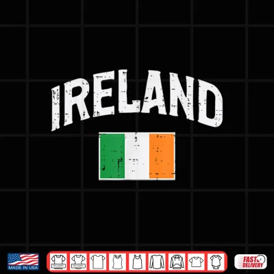 Design St Patricks Day Ireland Flag Saint Pattys Men Women Kids Shirt