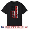 Valentines Day Usa American Flag Hearts Shirt