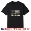 Awesome Like My Grandson Flag Usa Fathers Day Mom Dad Joke Premium Tri Blend Shirt