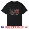 Christmas Papou Father’S Day American Flag 4Th Of July Xmas Shirt
