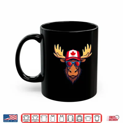 Mug Canadian Canada Day Moose Canada Flag Shirt