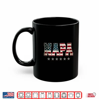 Mug Christmas Napa Fathers Day American Flag 4th of July Xmas Shirt
