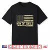 Dad Of Girls Outnumbered Us Flag Father’S Day Daughter Dad Shirt