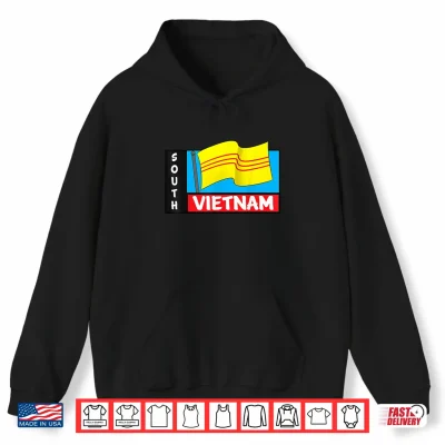 Hoodie South Vietnam Flag Day Viet Kieu Vietnamese Shirt