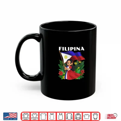 Mug Philippines Flag Day Filipino Girl Filipina Shirt