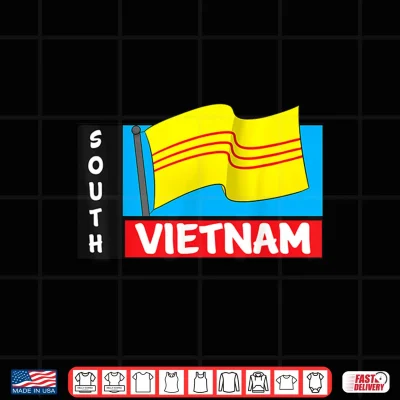 Design South Vietnam Flag Day Viet Kieu Vietnamese Shirt