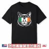 St. Patrick’S Day T Shirt Cat Irish Flag Ireland Cat Lover Shirt