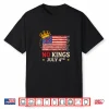 Womens No Kings July 4Th 2026 No Kings Day Us Flag Vintage Shirt