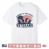 Honoring All Who Served Thank You Veterans Day Shirt