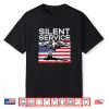 Silent Service Submarine Us Flag Memorial Day Patriotic Premium Tri Blend Shirt