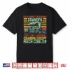 Model Railroad Grandpa Funny Train Lover Steam Engine Shirt