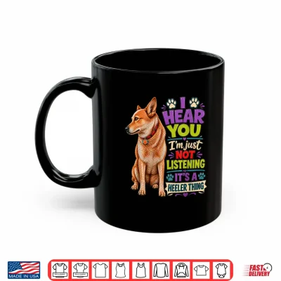 Mug Red Heeler Farm Dog Sunset Australian Cattle Dog Shirt Shirt