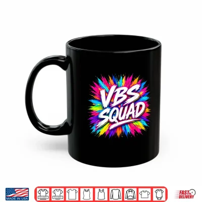 Mug VBS Squad Colorful Splash Vacation Bible School Volunteer Shirt