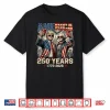 250 Years America Anniversary 250Th Trump Washington Vintage Shirt