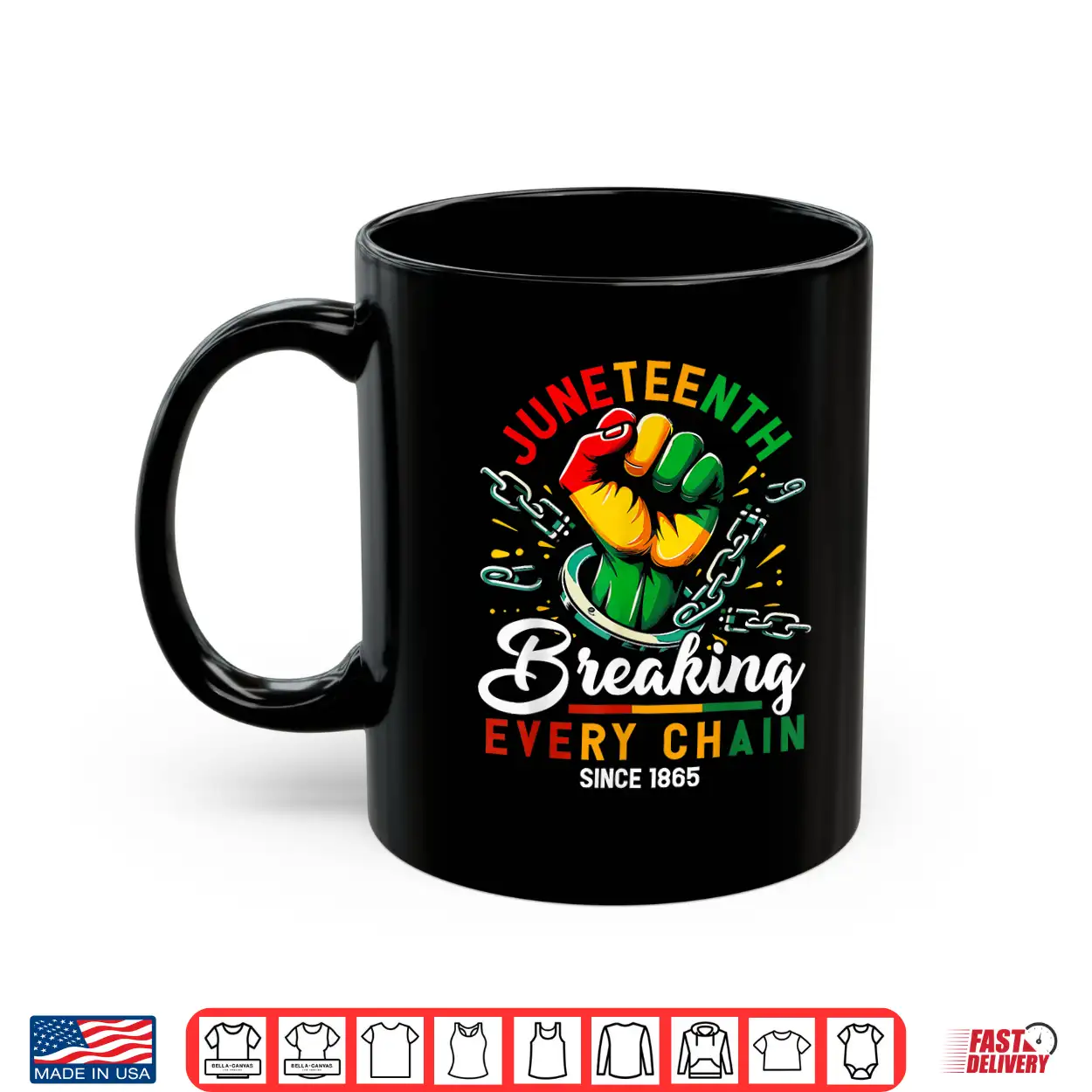 Breaking Every Chain Since 1865 Black Women Men Juneteenth Shirt Breaking Every Chain Since 1865 Black Women Men Juneteenth Shirt