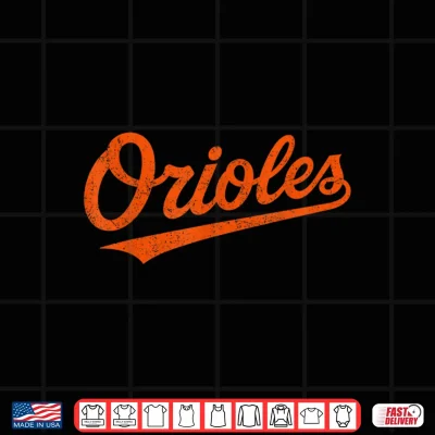 Retro Oriole Shirt 4 Design Retro Oriole Shirt