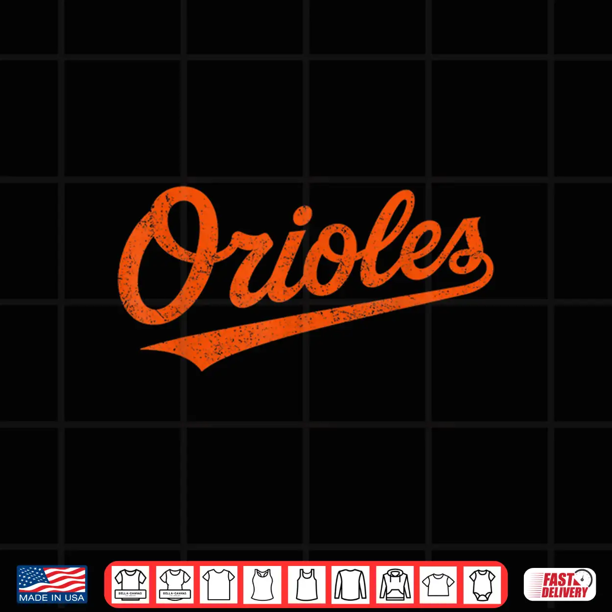 Retro Oriole Shirt Retro Oriole Shirt