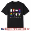 You Are All Safe With Me Cute Cat Pride Month Lgbt Support Shirt