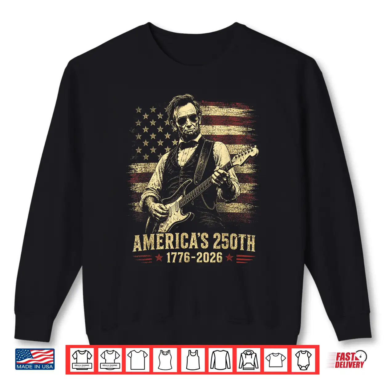 Abraham Lincoln 250 Years 250Th Anniversary Usa 4Th Of July Shirt Abraham Lincoln 250 Years 250Th Anniversary Usa 4Th Of July Shirt