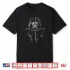 Fatherhood Is Kingdom Work Retro Faith Based Lion Cross Shirt
